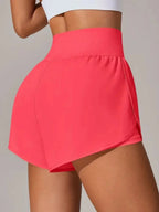 Pocketed High Waist Active Shorts - Q.B.Accessories