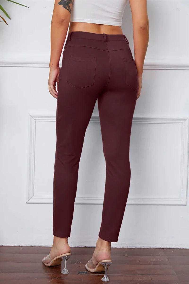 StretchyStitch Pants by Basic Bae - Q.B.Accessories