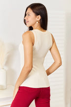 Essential Round Neck Tank Top – Everyday Fit | QBA - Q.B.Accessories