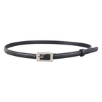 Metal Buckle Leather Belt - Q.B.Accessories