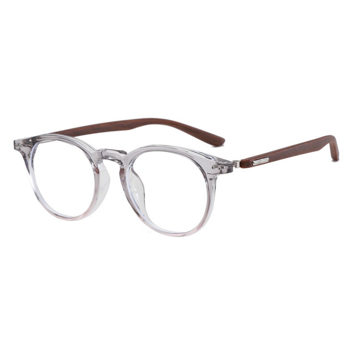 Lightweight Round Frame Glasses - Q.B.Accessories