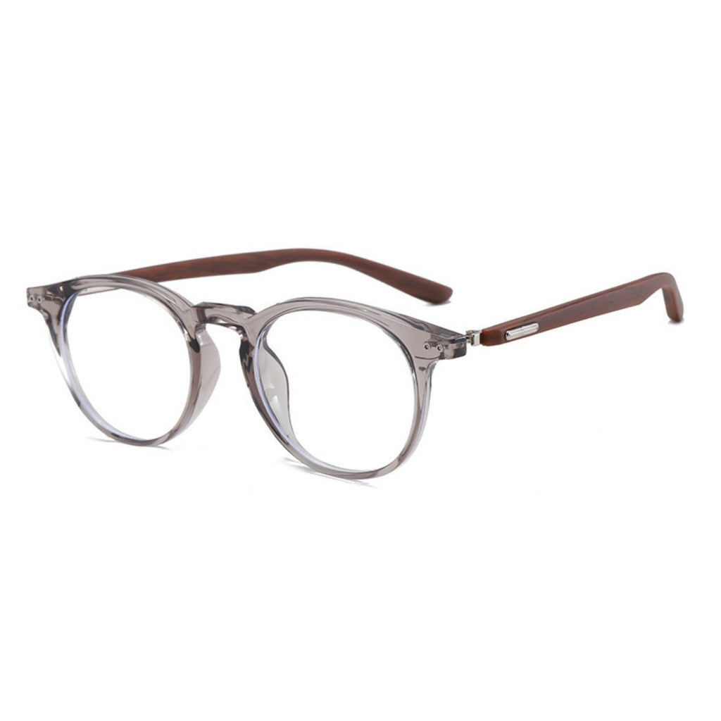 Lightweight Round Frame Glasses - Q.B.Accessories