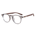 Lightweight Round Frame Glasses - Q.B.Accessories