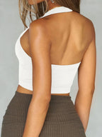 Halter Neck Active Cami - Q.B.Accessories