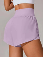 Pocketed High Waist Active Shorts - Q.B.Accessories