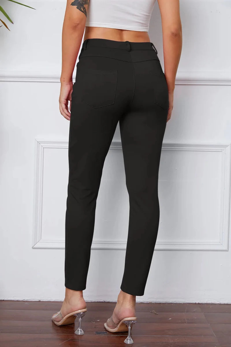StretchyStitch Pants by Basic Bae - Q.B.Accessories