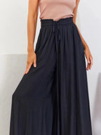 High Waist Wide Leg Pants - Q.B.Accessories