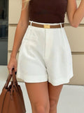 High - Waisted Shorts - Q.B.Accessories
