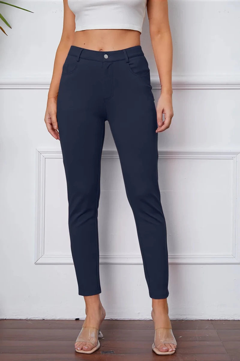 StretchyStitch Pants by Basic Bae - Q.B.Accessories