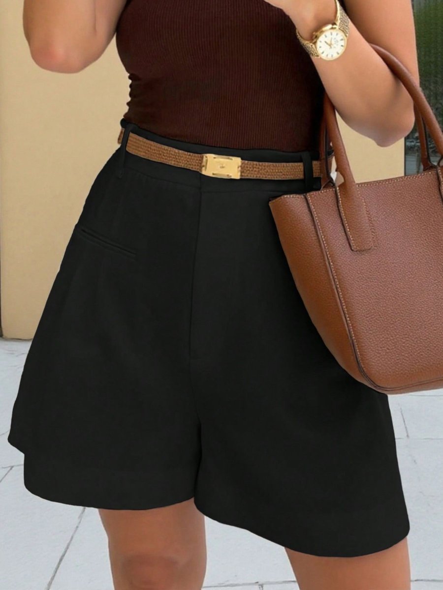 High - Waisted Shorts - Q.B.Accessories