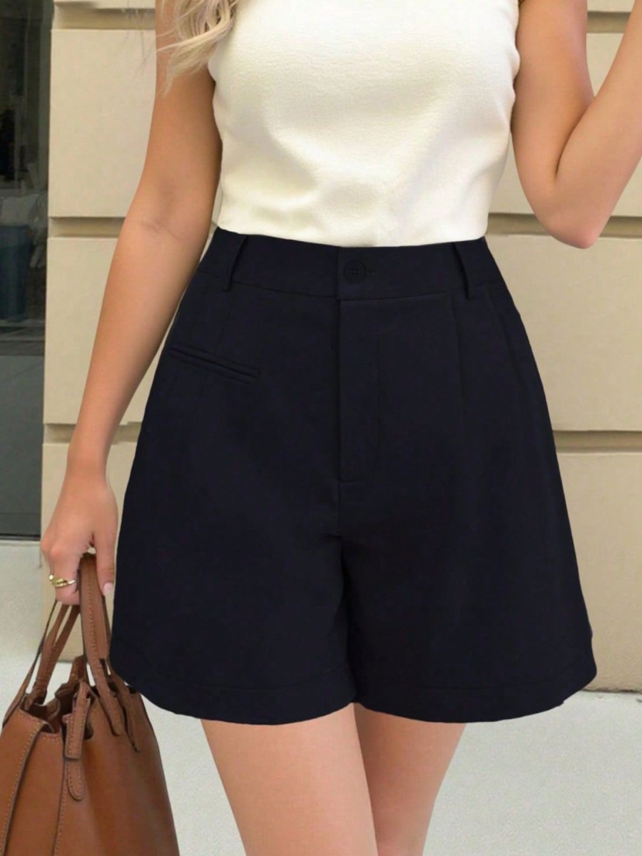 High - Waisted Shorts - Q.B.Accessories