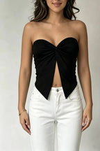 Twist Front Tube Top - Q.B.Accessories