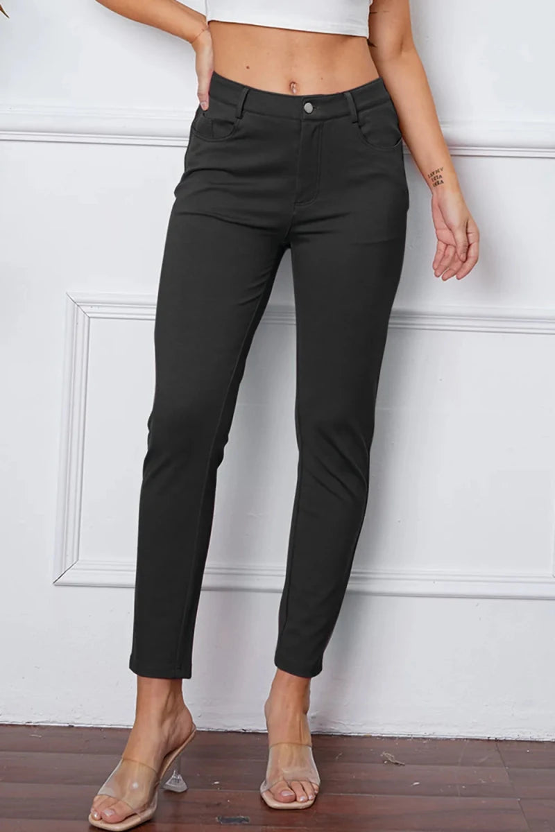 StretchyStitch Pants by Basic Bae - Q.B.Accessories