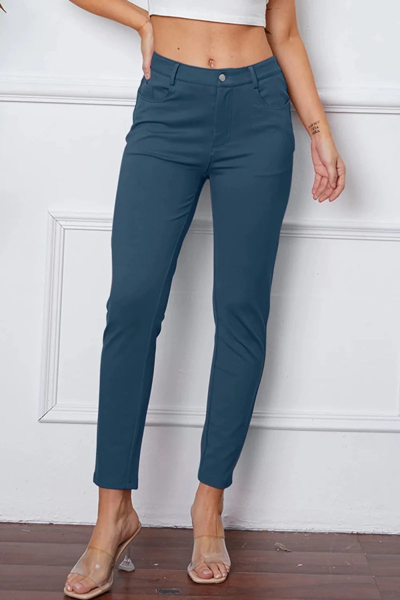 StretchyStitch Pants by Basic Bae - Q.B.Accessories