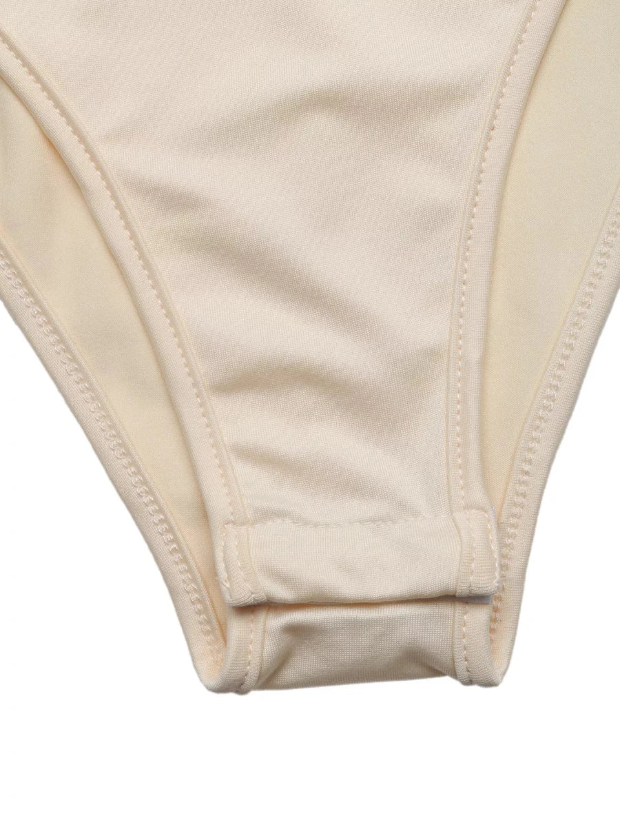 Ruched Spaghetti Strap Bodysuit - Q.B.Accessories