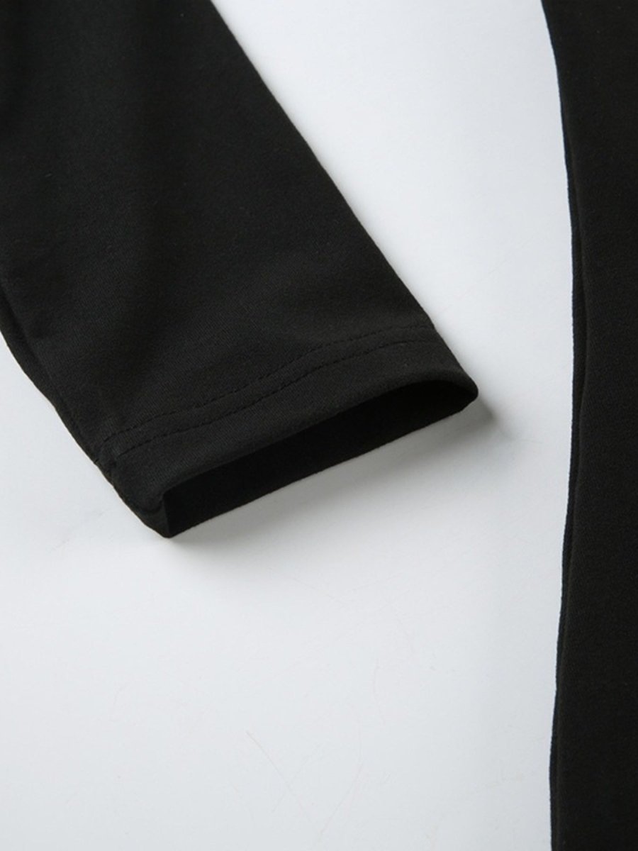 Long Sleeve Ruched Active Romper - Q.B.Accessories