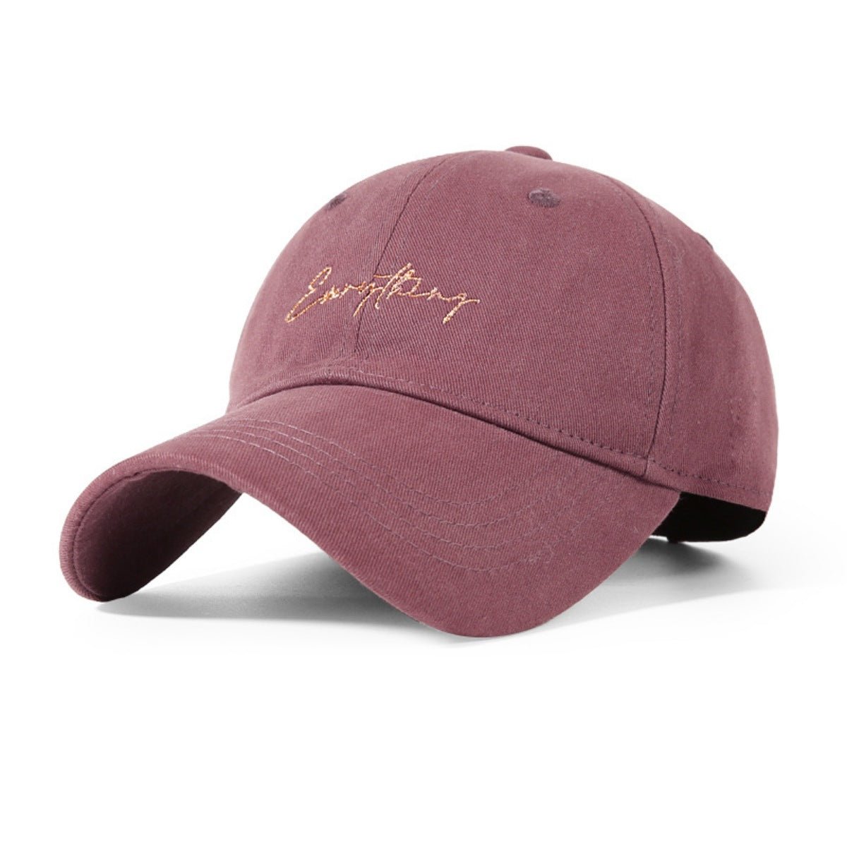 Embroidered Letter Casual Baseball Cap - Q.B.Accessories