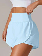 Pocketed High Waist Active Shorts - Q.B.Accessories