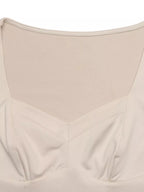 Sweetheart Neck Balloon Sleeve Bodysuit - Q.B.Accessories