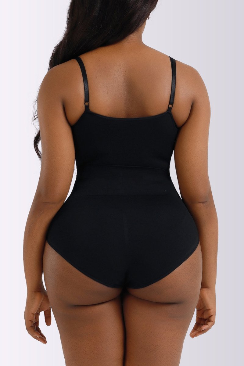Full Size Spaghetti Strap Shaping Bodysuit - Q.B.Accessories