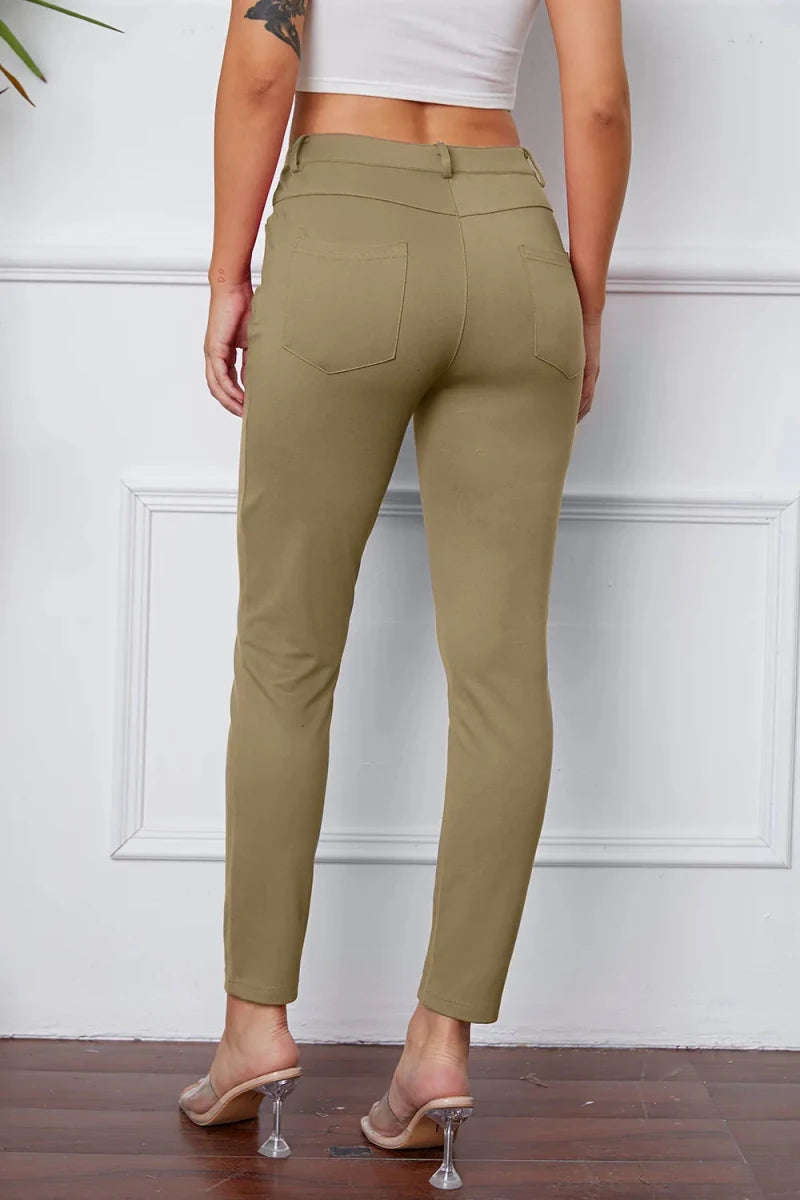 StretchyStitch Pants by Basic Bae - Q.B.Accessories