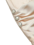 Ruched Spaghetti Strap Bodysuit - Q.B.Accessories