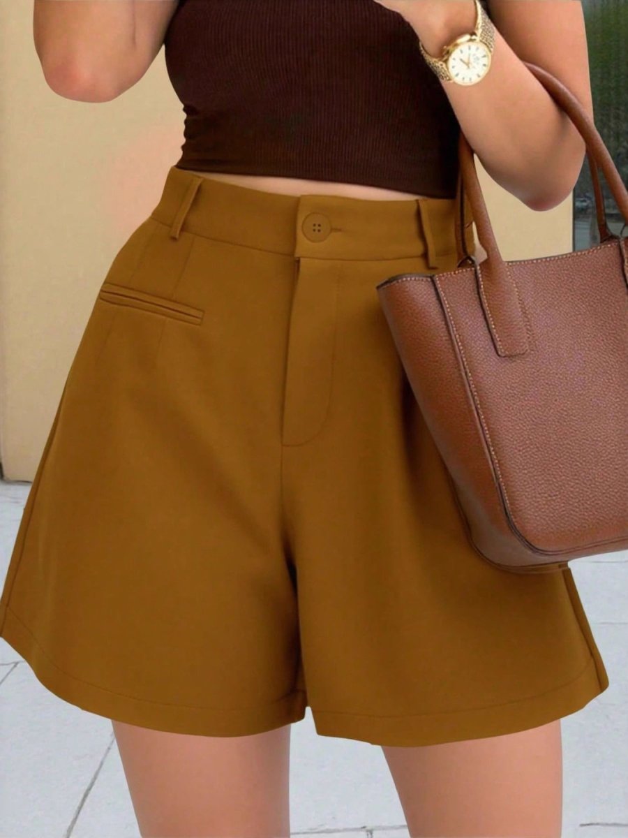 High - Waisted Shorts - Q.B.Accessories