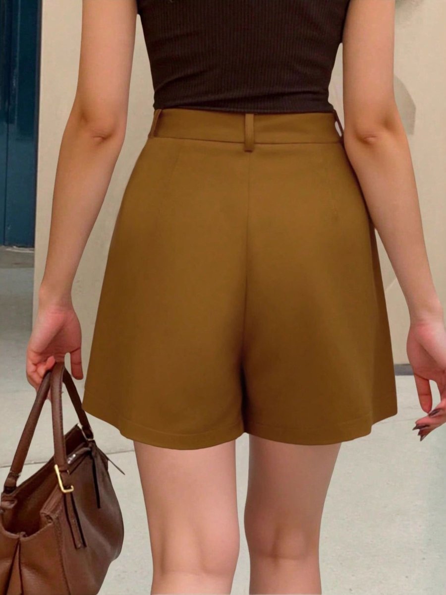 High - Waisted Shorts - Q.B.Accessories