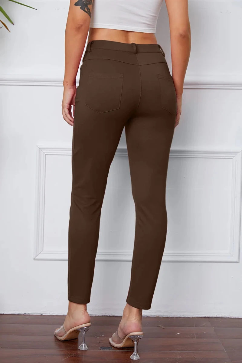 StretchyStitch Pants by Basic Bae - Q.B.Accessories