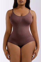 Full Size Spaghetti Strap Shaping Bodysuit - Q.B.Accessories