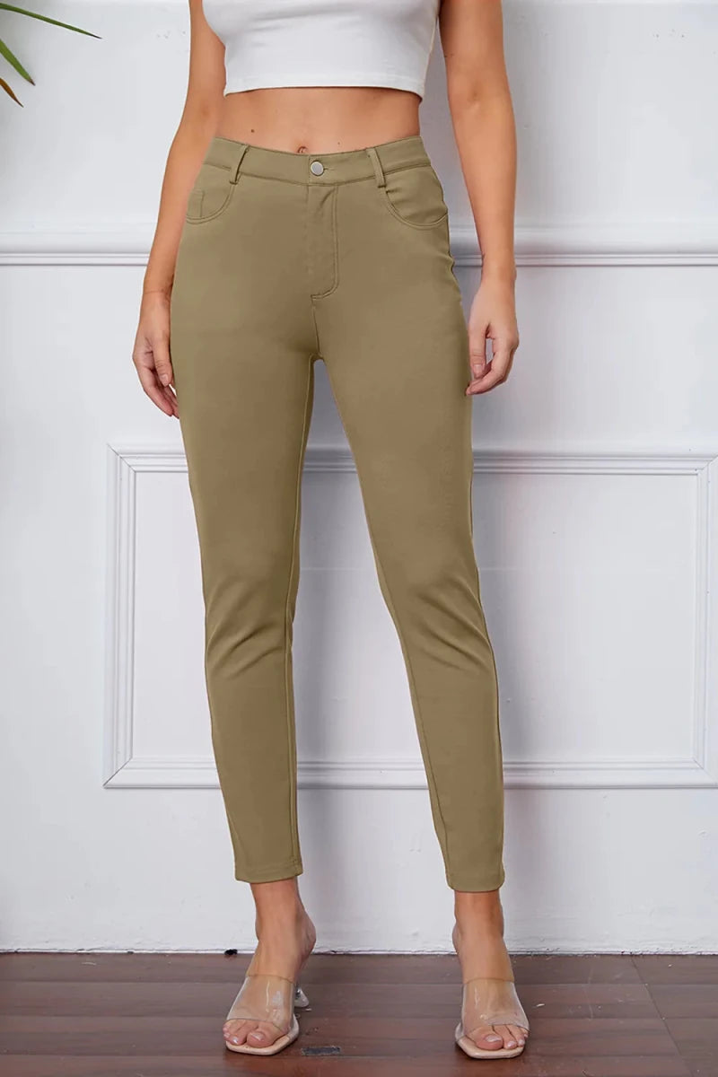 StretchyStitch Pants by Basic Bae - Q.B.Accessories