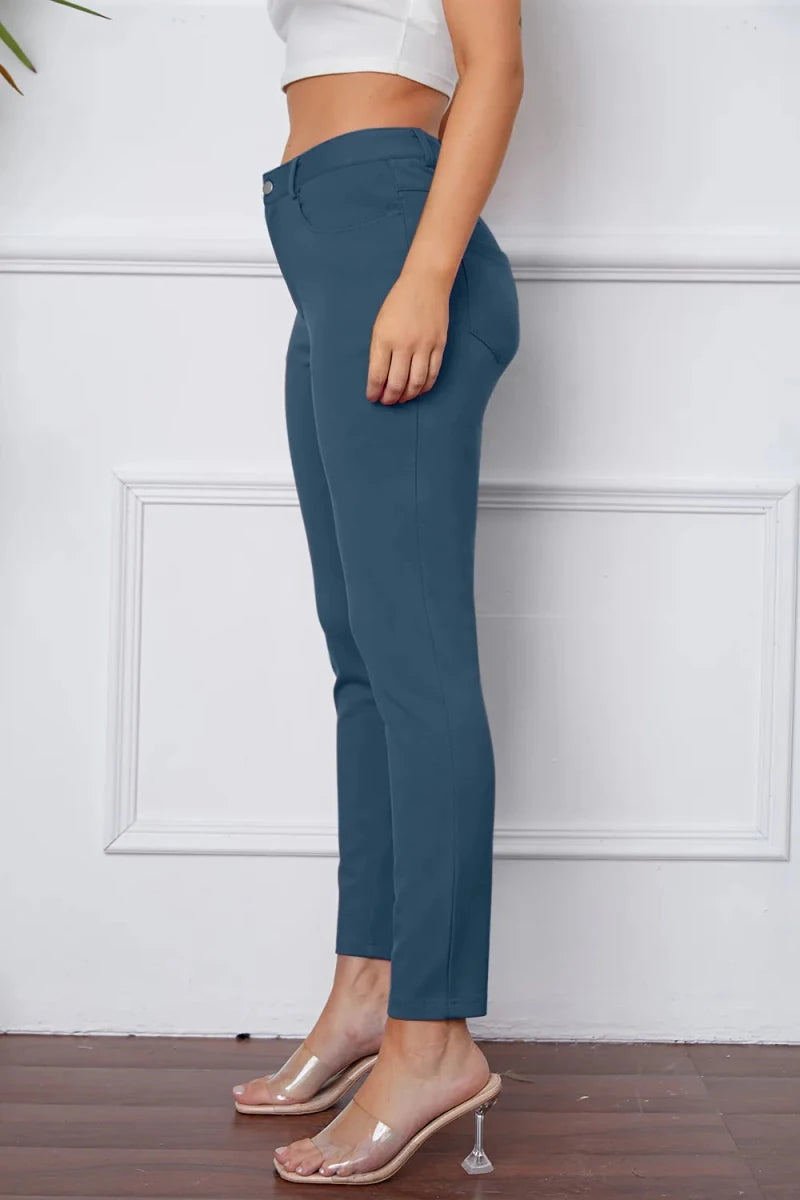StretchyStitch Pants by Basic Bae - Q.B.Accessories