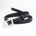 Metal Buckle Leather Belt - Q.B.Accessories